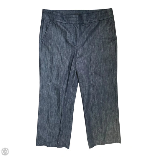 Jeans Wide Leg By Talbots In Blue Denim, Size: 14