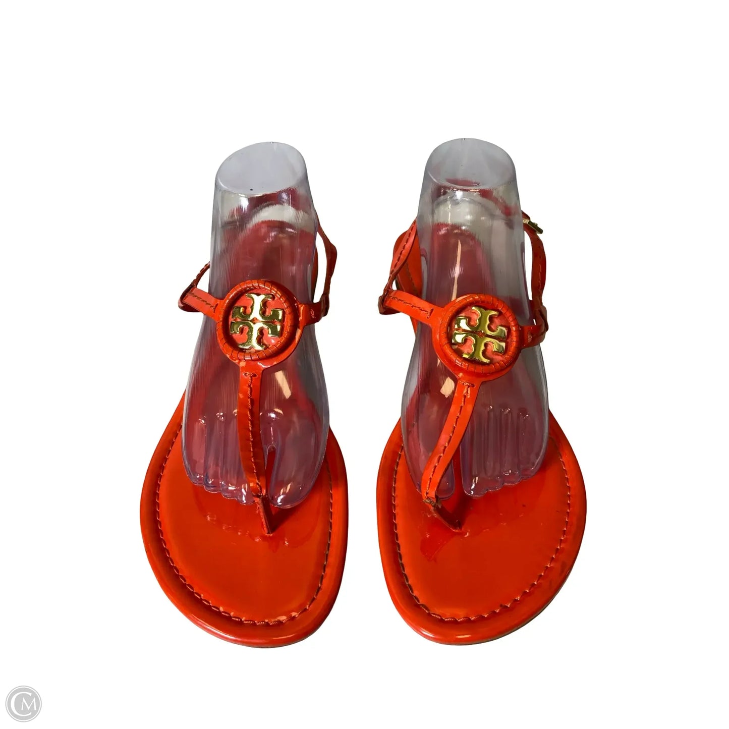 Sandals Designer By Tory Burch In Red, Size: 12