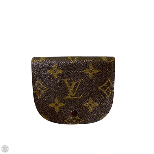 Coin Purse Luxury Designer By Louis Vuitton, Size: Small