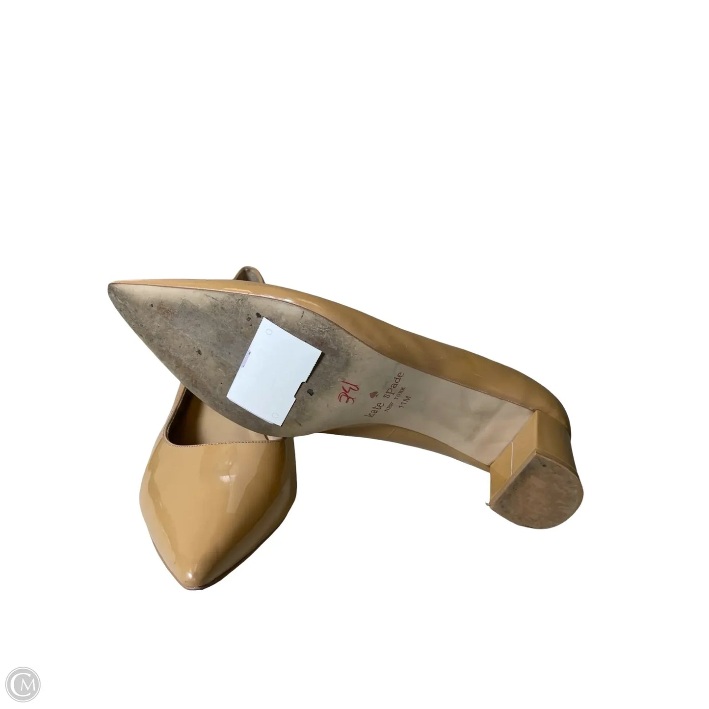 Shoes Designer By Kate Spade In Tan, Size: 11