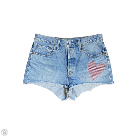 Shorts By Levis In Blue Denim, Size: 12