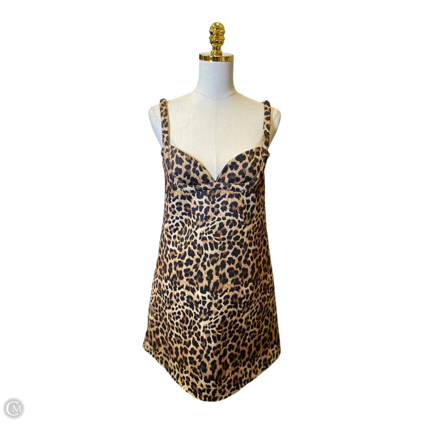 Dress Casual Short By Clothes Mentor In Animal Print, Size: M