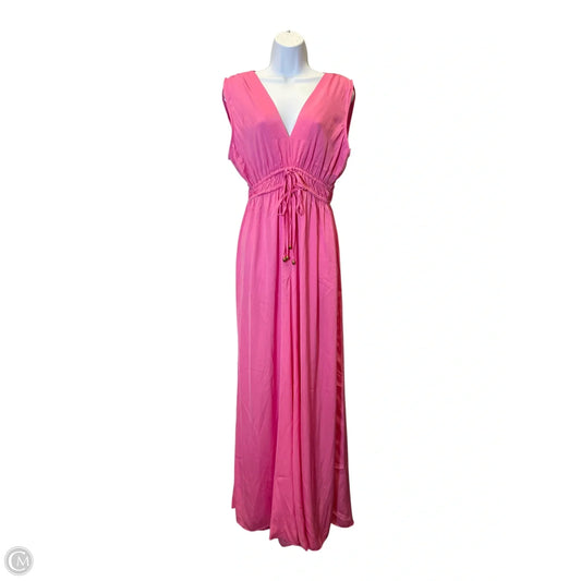 Jumpsuit By Ee Some In Pink, Size: L