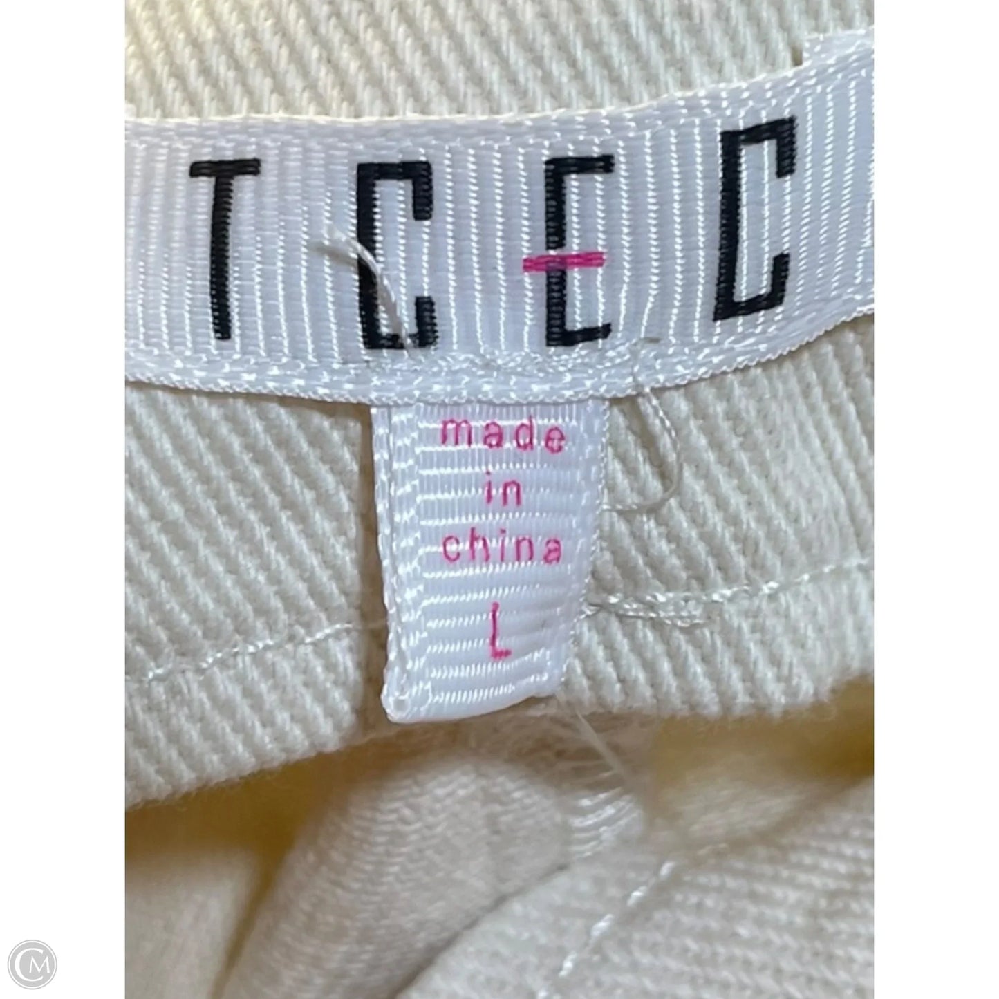 Skirt Mini & Short By Tcec In Beige, Size: L