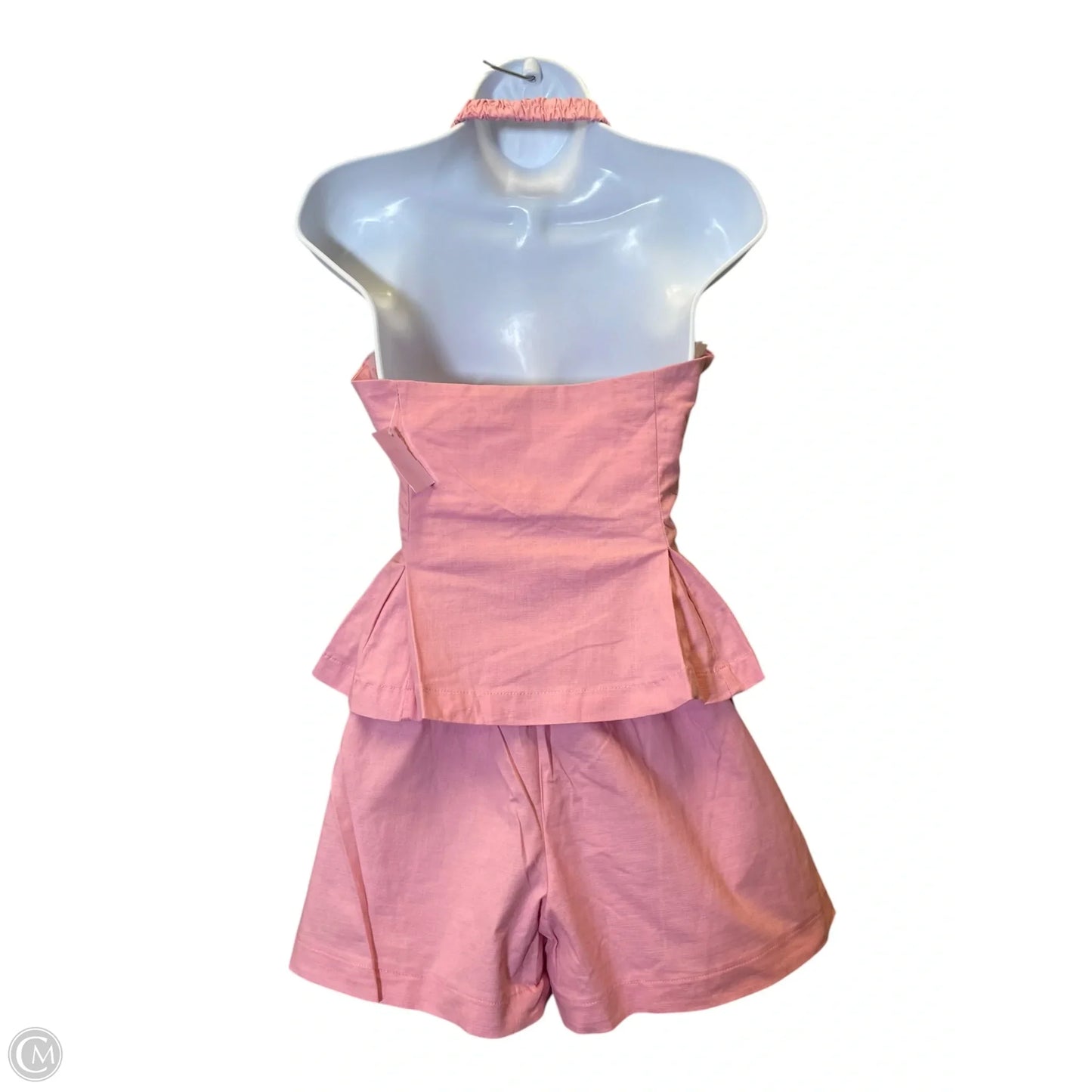 Top 2pc Sleeveless By Clothes Mentor In Pink, Size: M