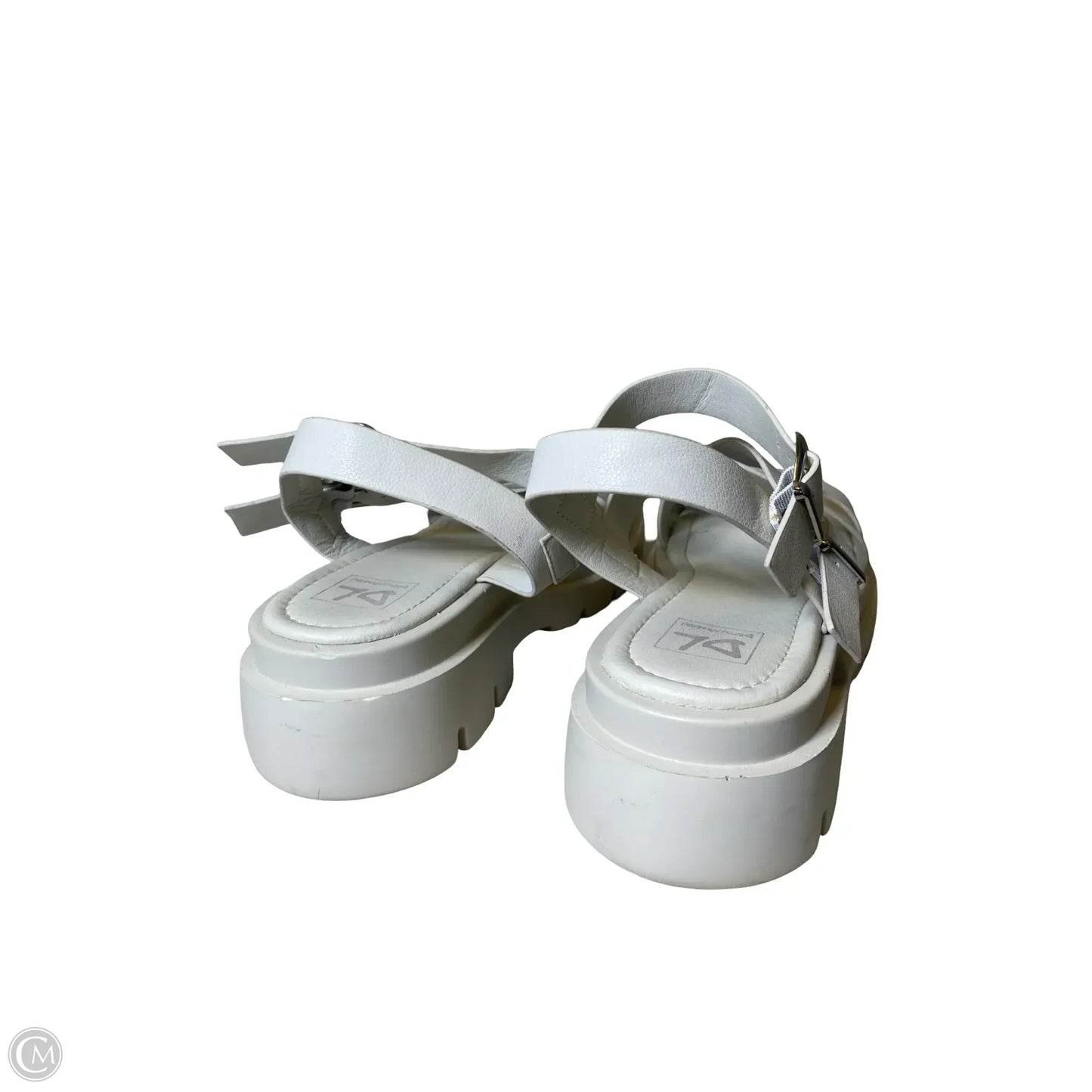 Shoes Heels Platform By Clothes Mentor In Cream, Size: 9