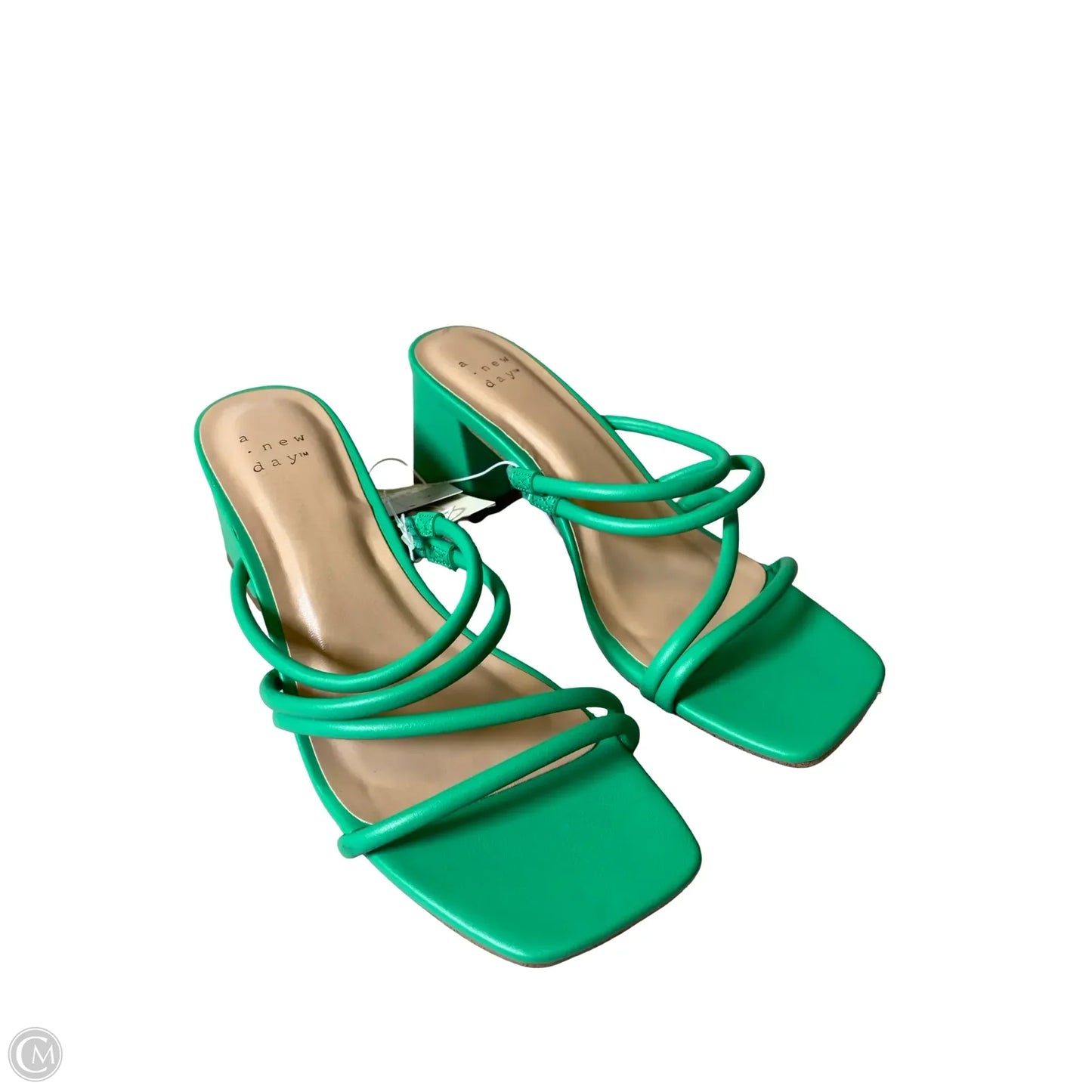 Shoes Heels Block By A New Day In Green, Size: 6.5