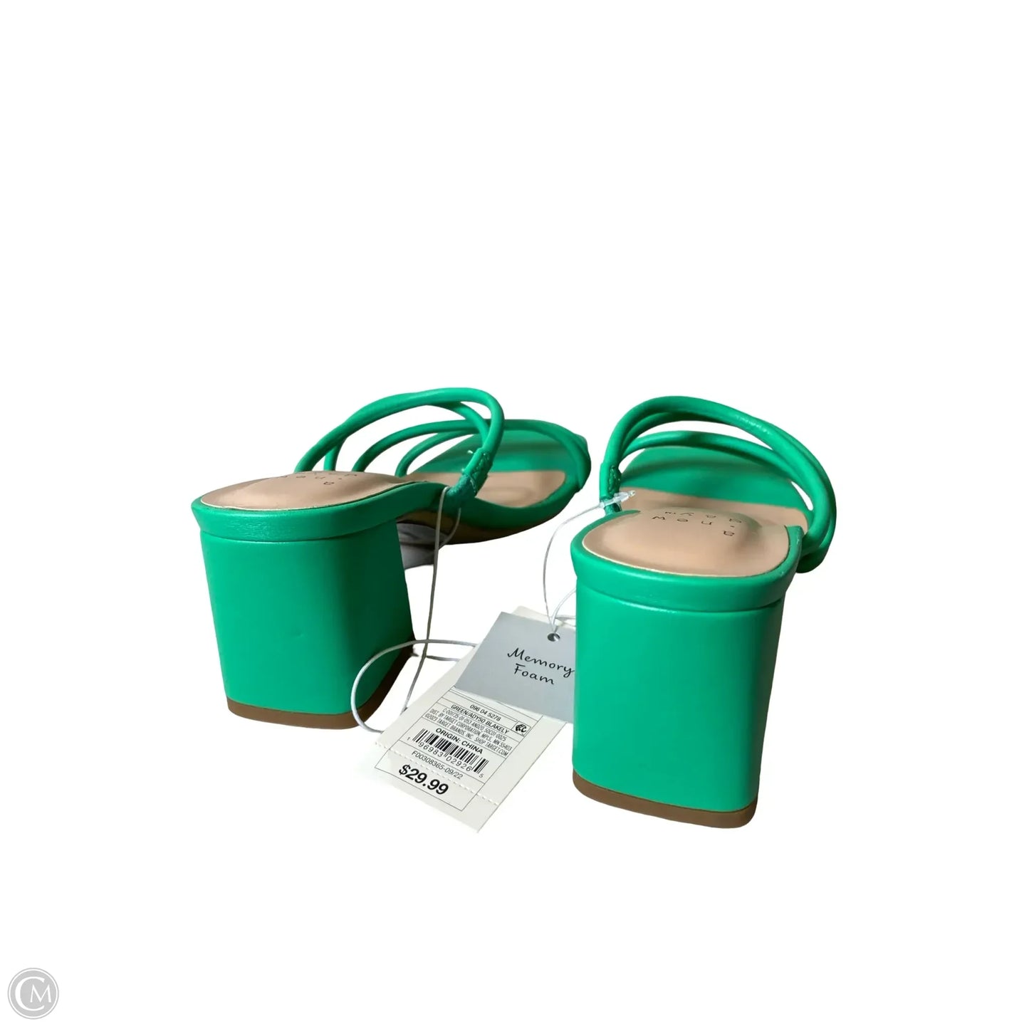 Shoes Heels Block By A New Day In Green, Size: 6.5