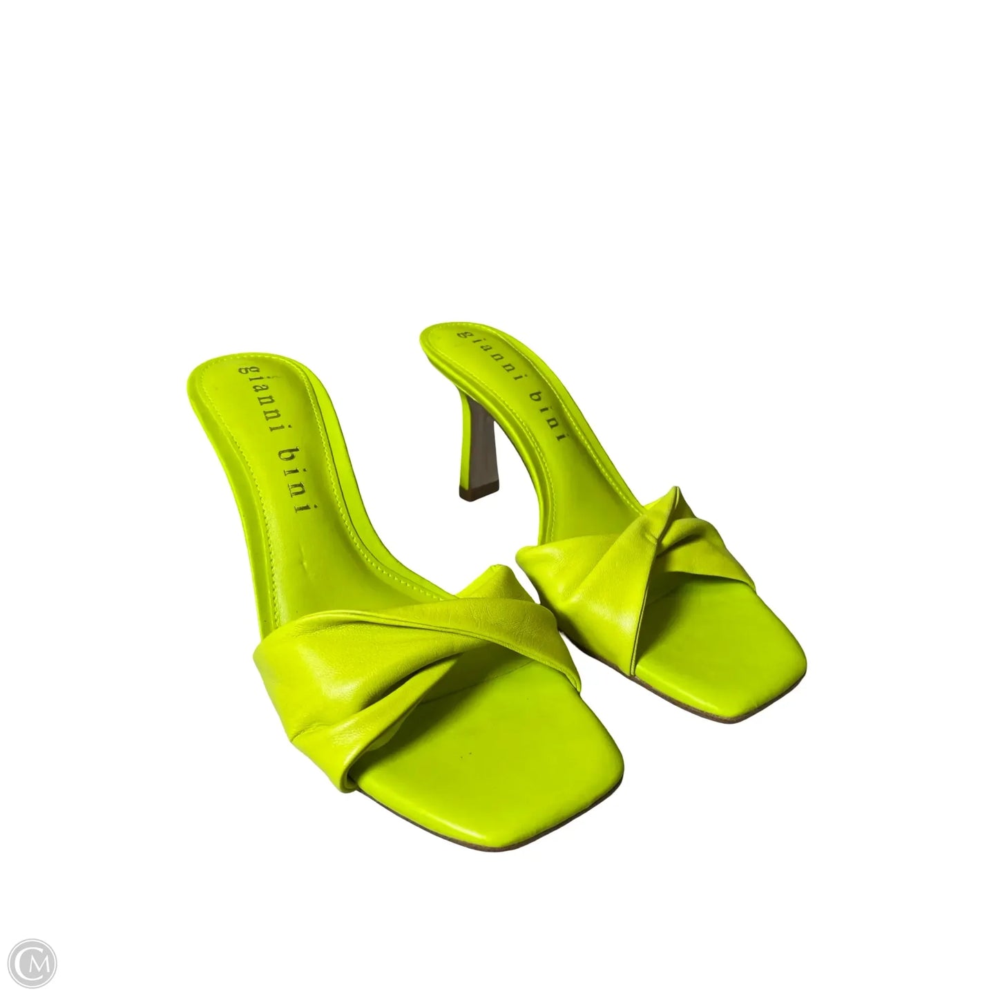 Shoes Heels Stiletto By Gianni Bini In Green, Size: 6.5