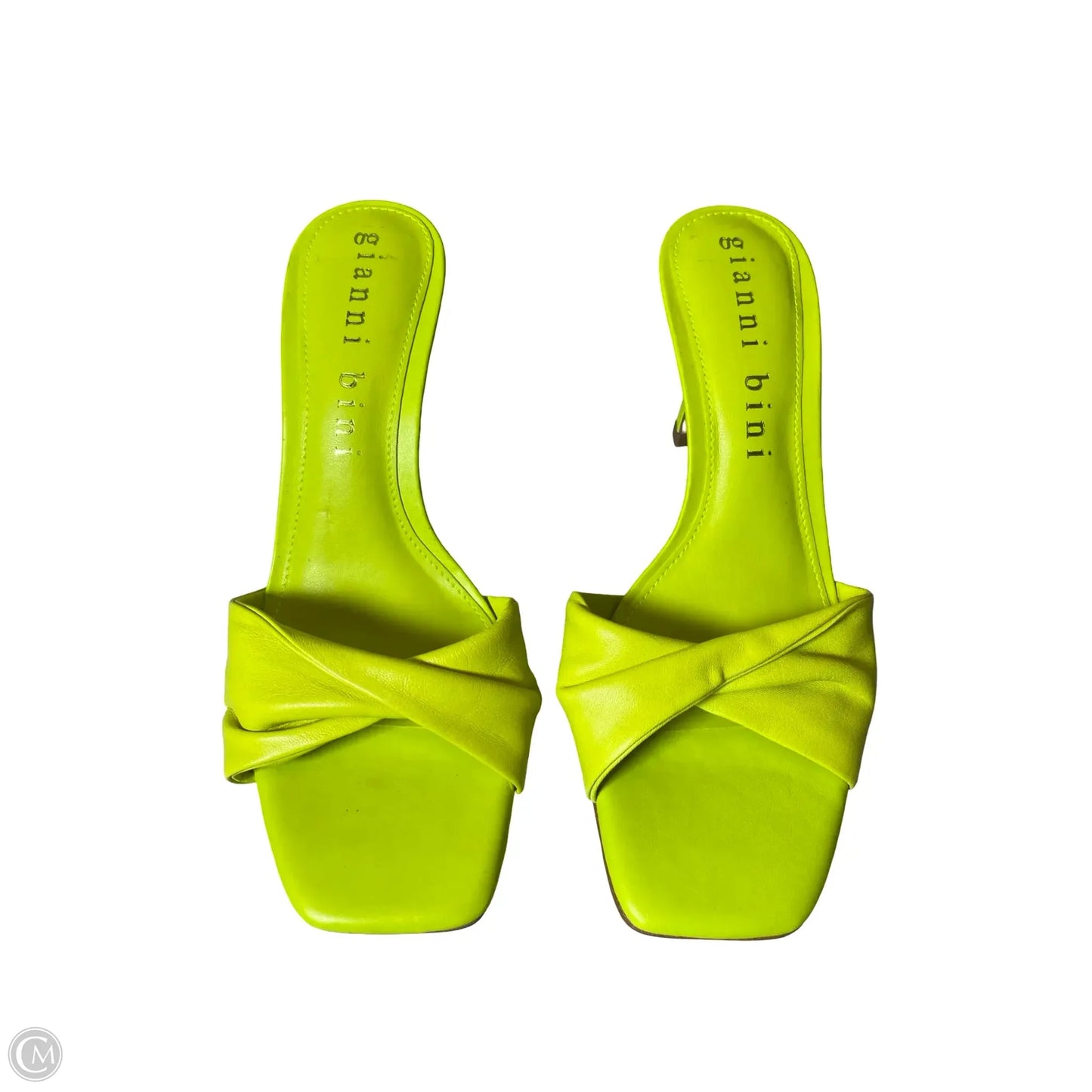 Shoes Heels Stiletto By Gianni Bini In Green, Size: 6.5
