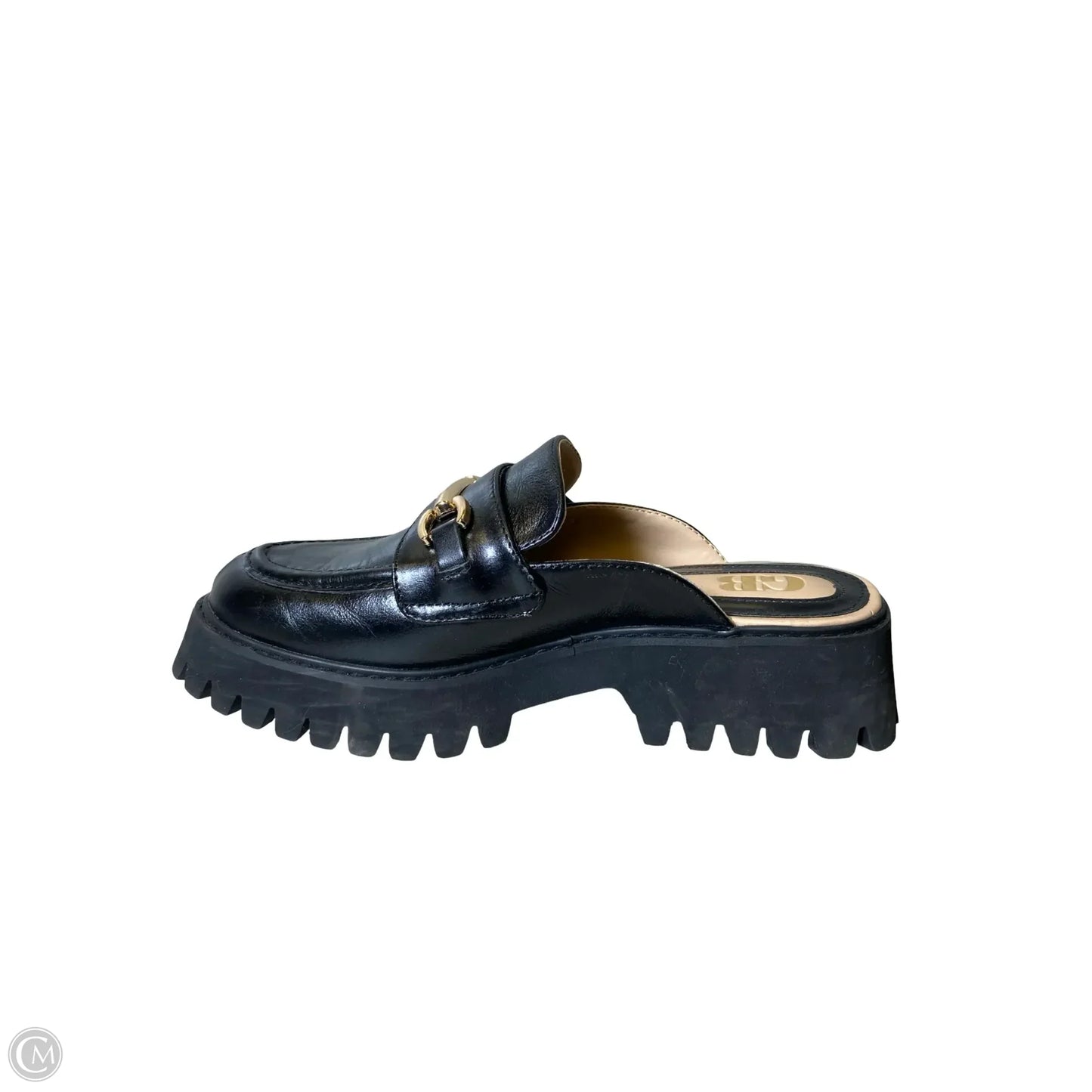 Shoes Heels Platform By Gb In Black, Size: 7.5