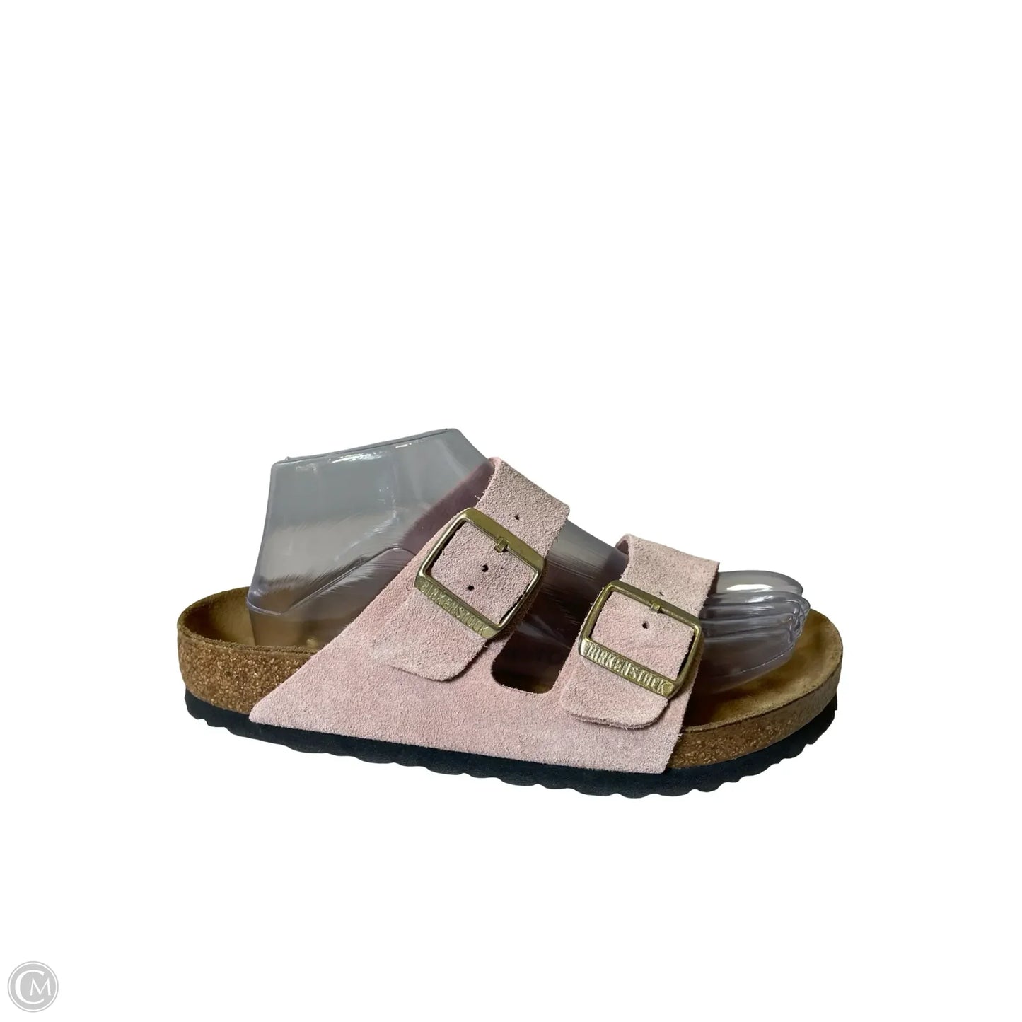 Sandals Flats By Birkenstock In Pink, Size: 7
