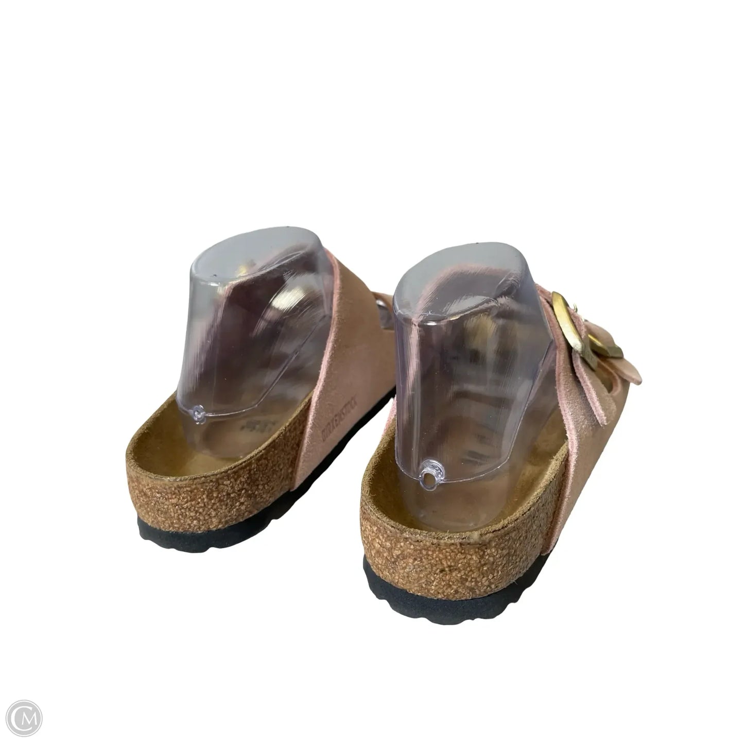 Sandals Flats By Birkenstock In Pink, Size: 7