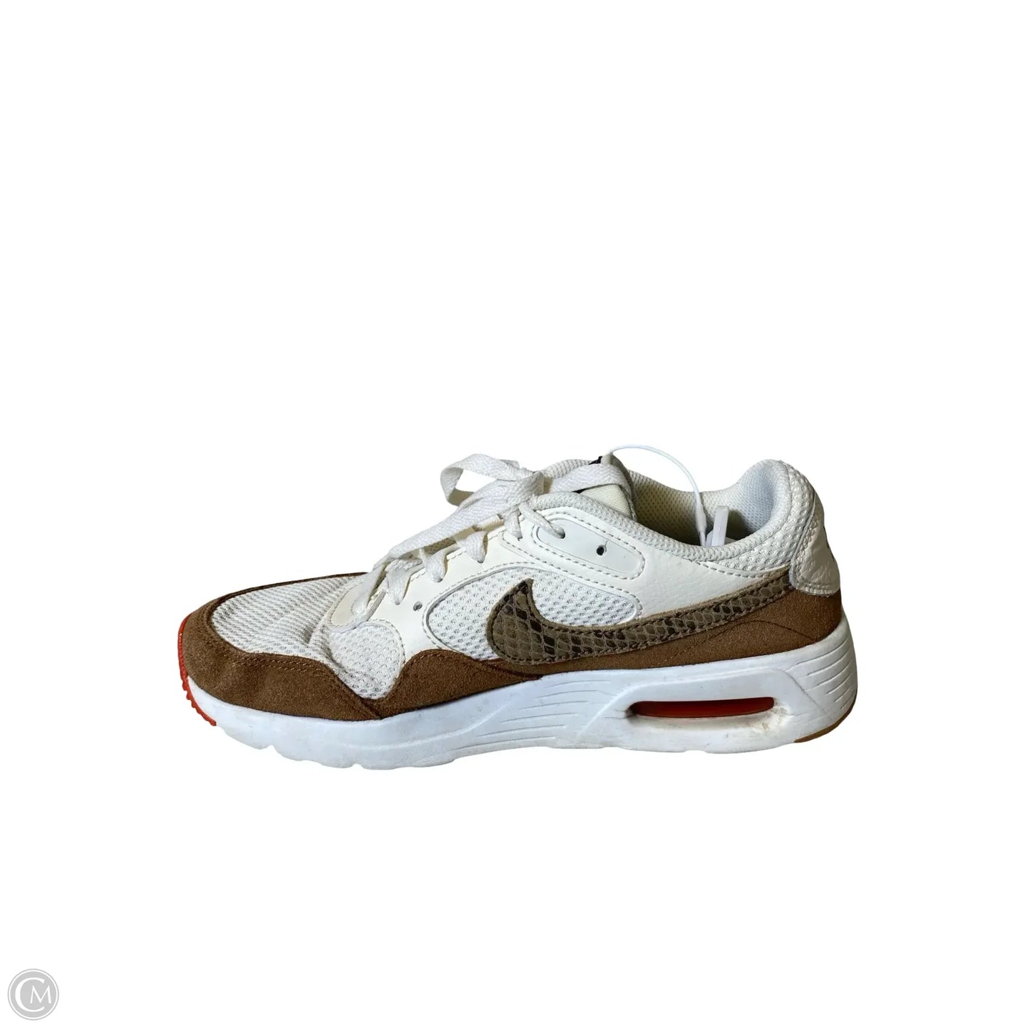 Shoes Athletic By Nike In Brown & Cream, Size: 7.5