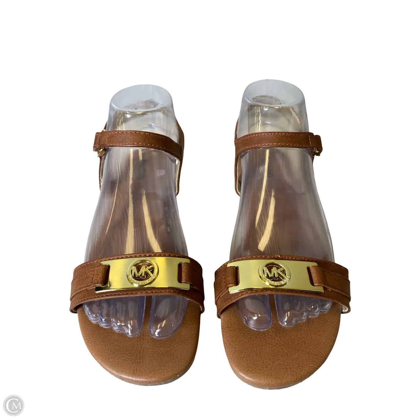Sandals Flats By Michael By Michael Kors In Brown, Size: 5