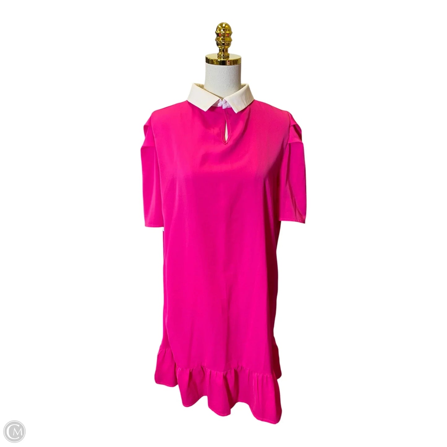 Dress Casual Midi By Clothes Mentor In Pink, Size: Xxs