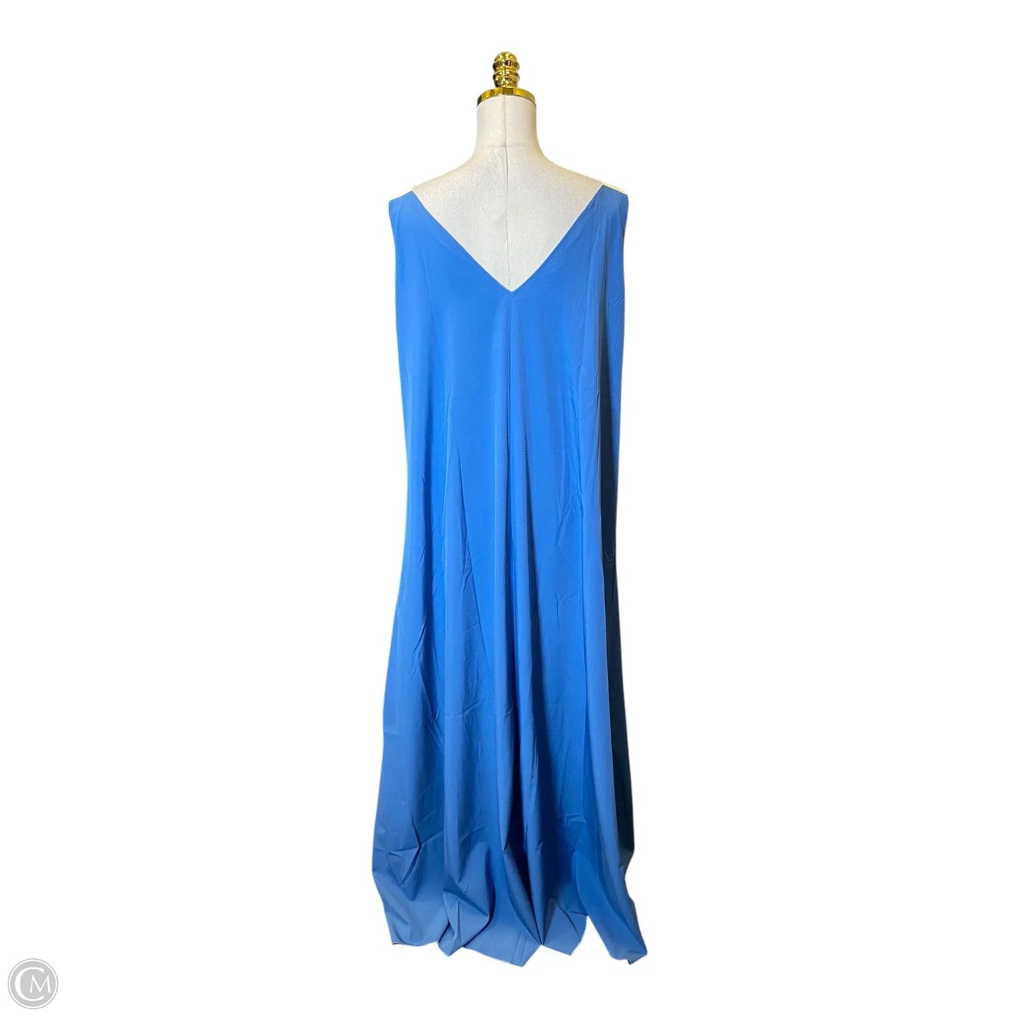 Dress Casual Maxi By Clothes Mentor In Blue, Size: Xxl
