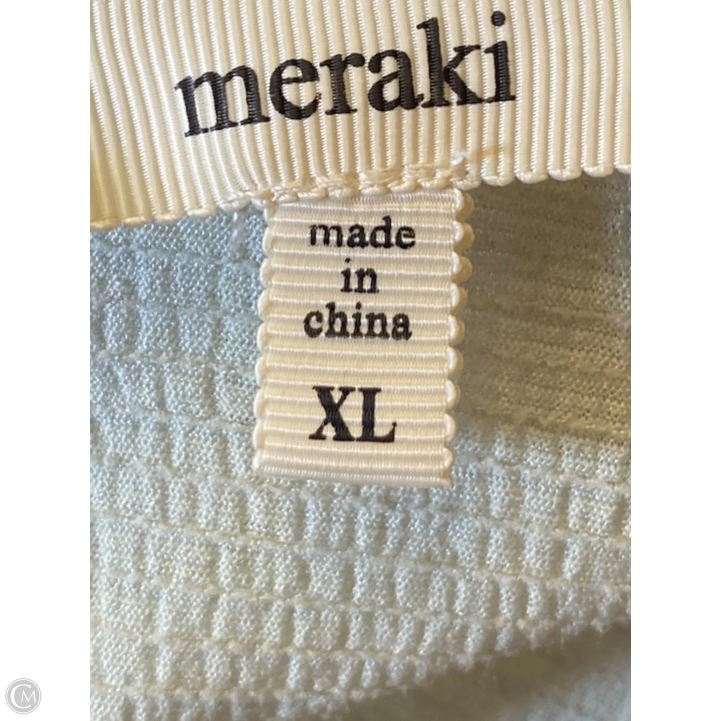 Top Short Sleeve By Meraki In Teal, Size: Xl
