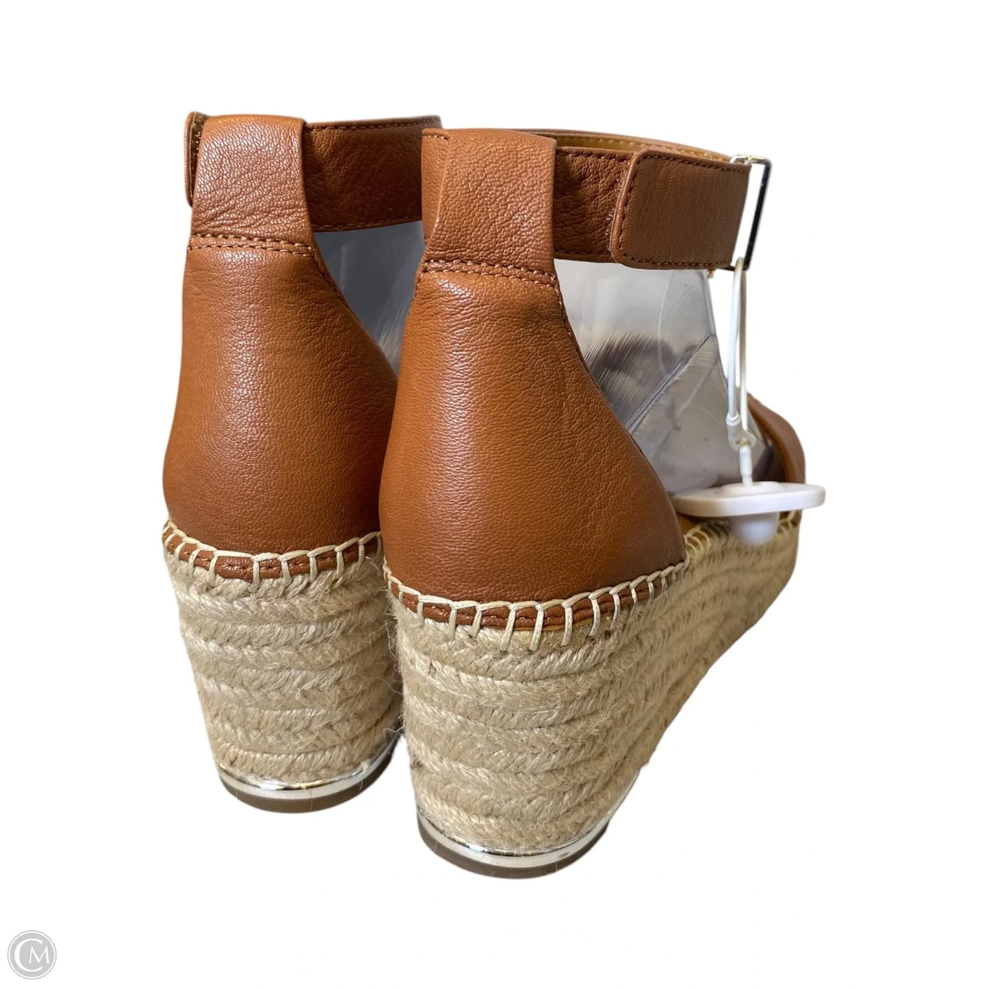 Shoes Heels Wedge By Franco Sarto In Brown, Size: 10