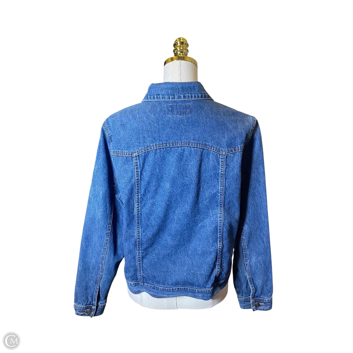 Jacket Denim By Sonoma In Blue Denim, Size: L