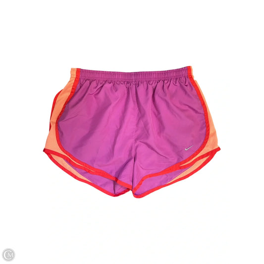 Athletic Shorts By Nike In Multi-colored, Size: M