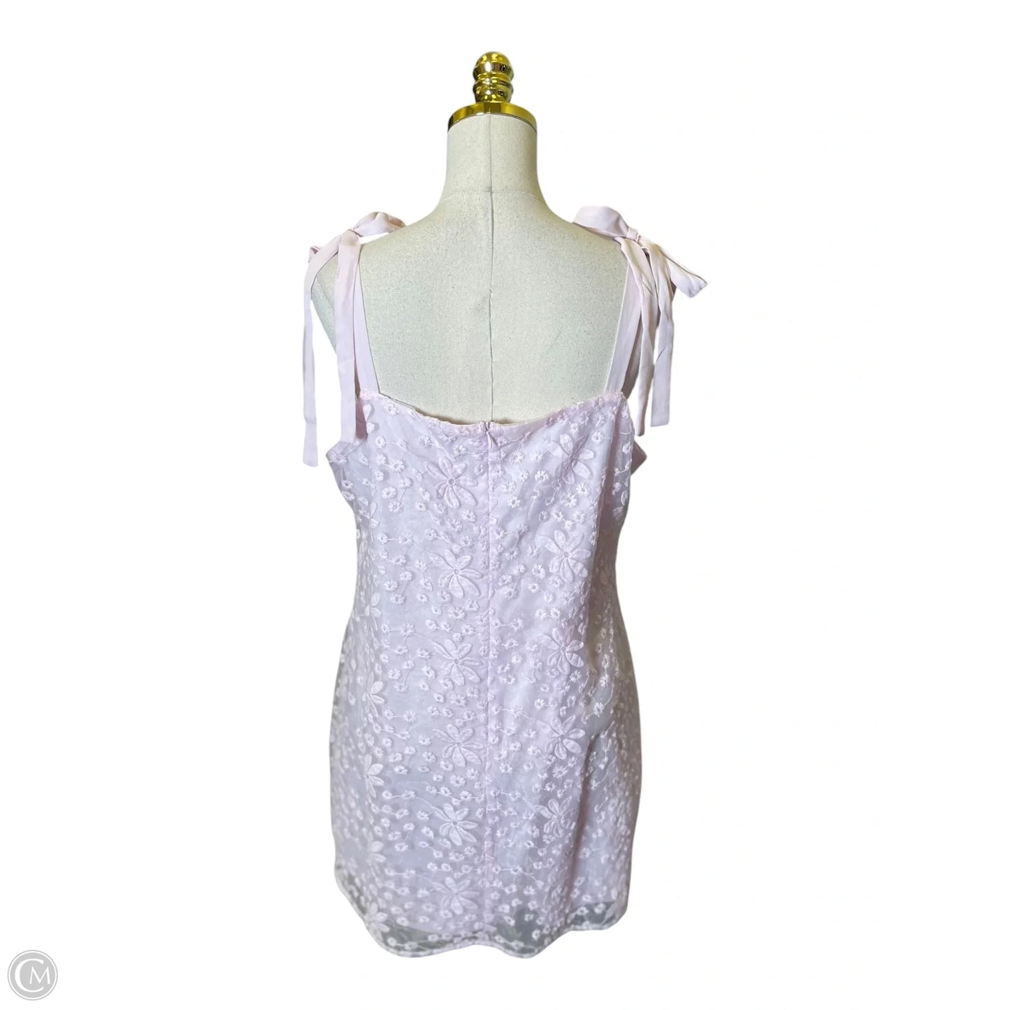Dress Casual Short By Mi Ami In Purple, Size: Xl