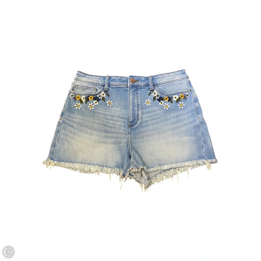 Shorts By Lc Lauren Conrad In Blue Denim, Size: 14