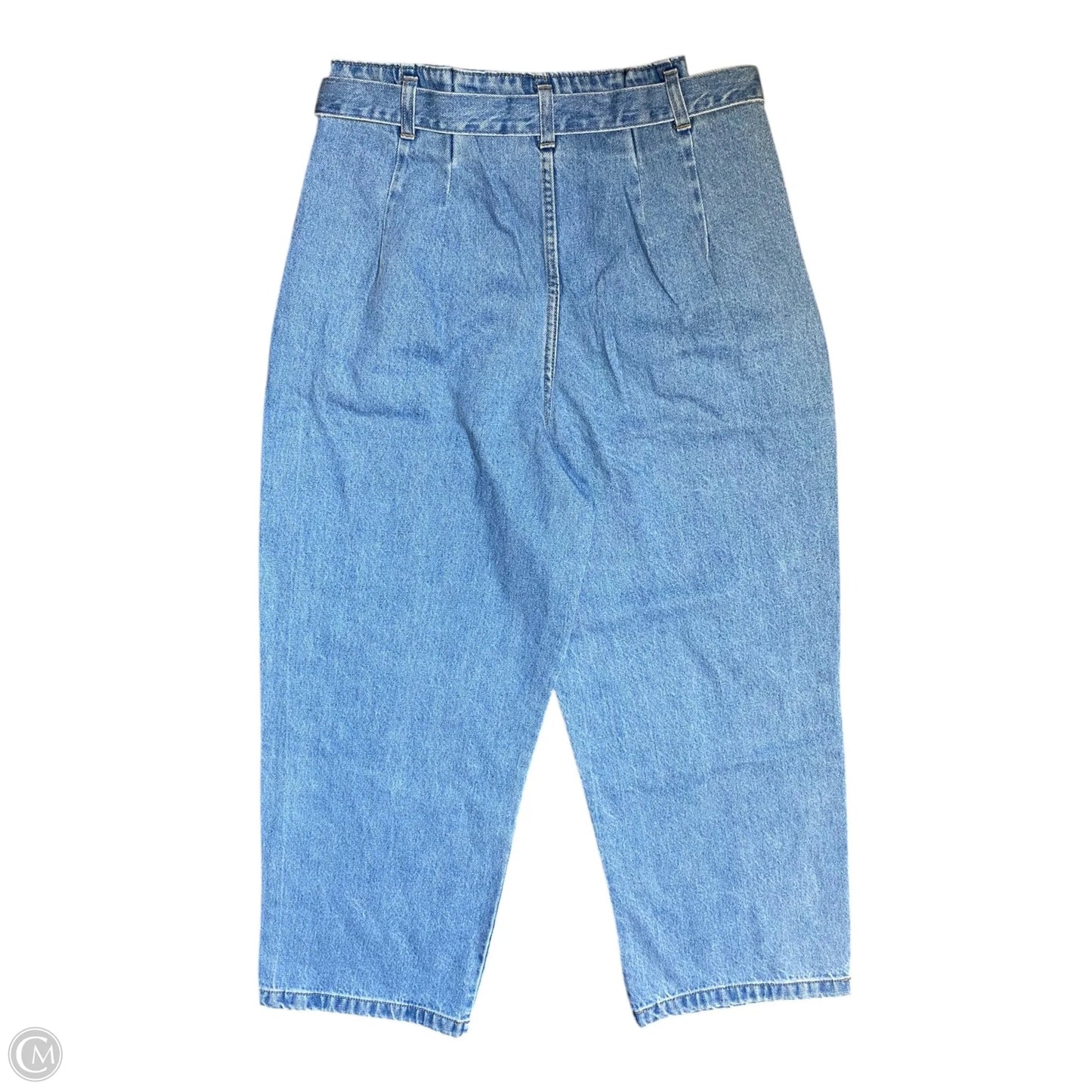 Jeans Straight By Forever In Blue Denim, Size: 10
