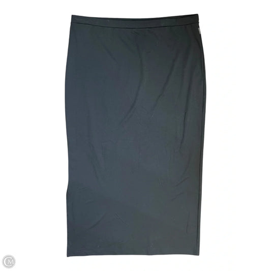 Skirt Maxi By Eddie Bauer In Black, Size: L