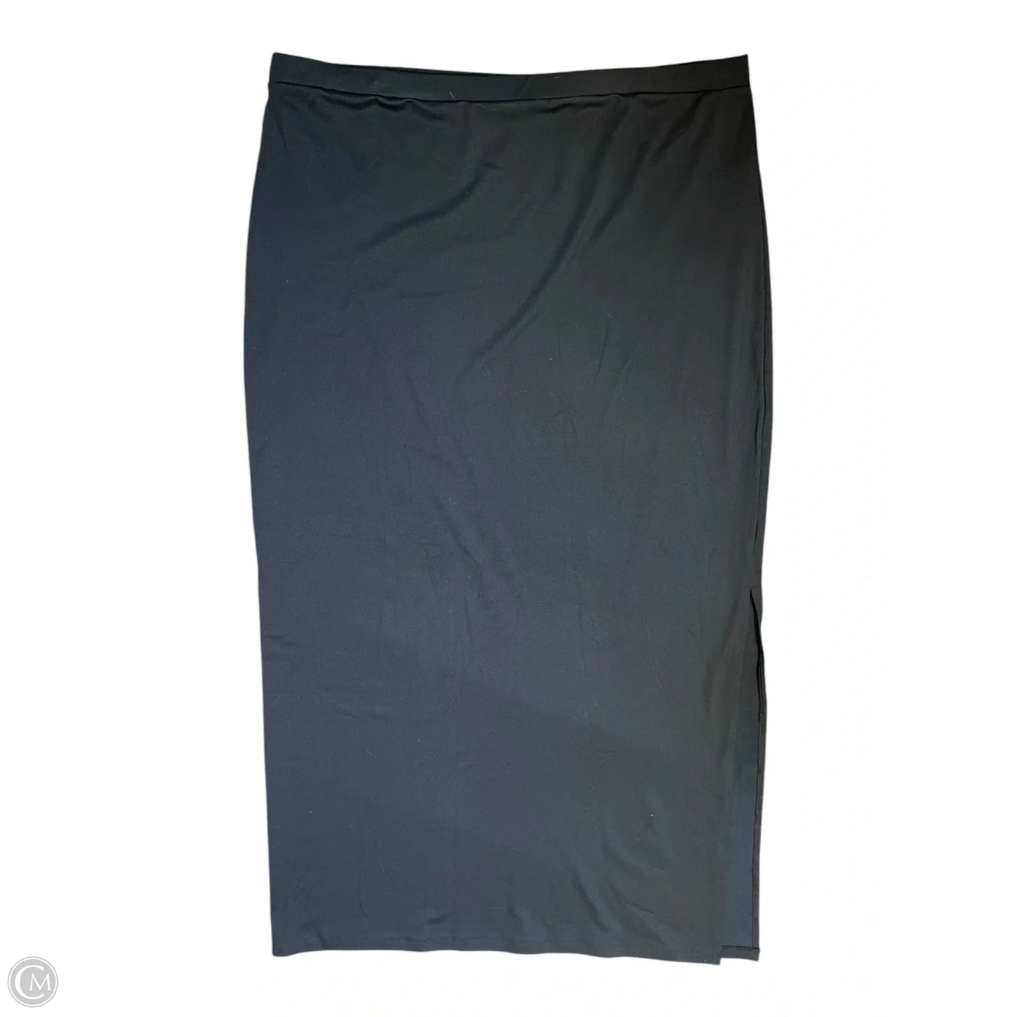 Skirt Maxi By Eddie Bauer In Black, Size: L