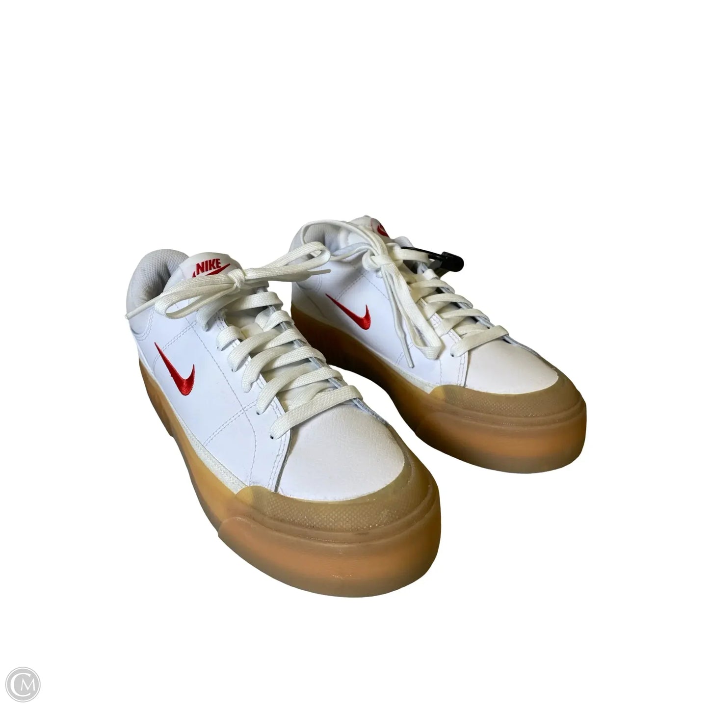 Shoes Heels Platform By Nike In White, Size: 9