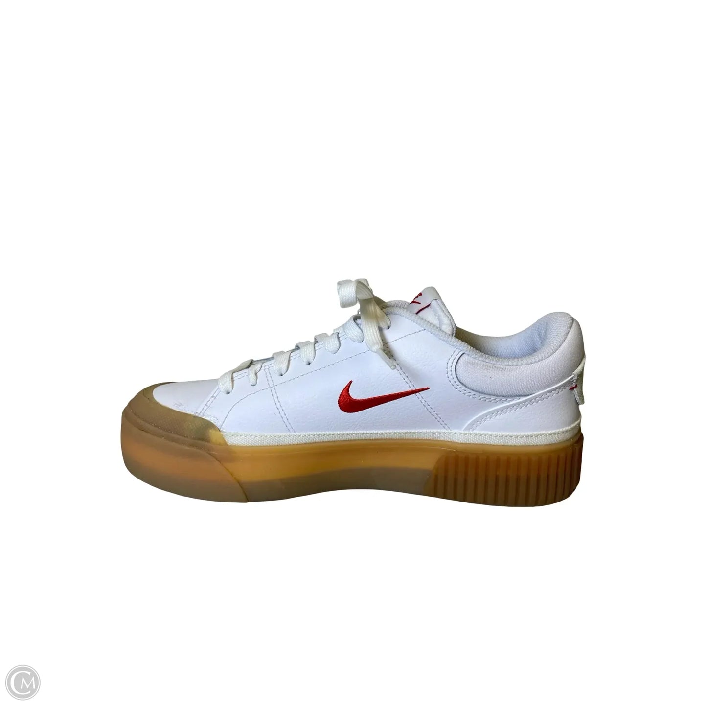 Shoes Heels Platform By Nike In White, Size: 9