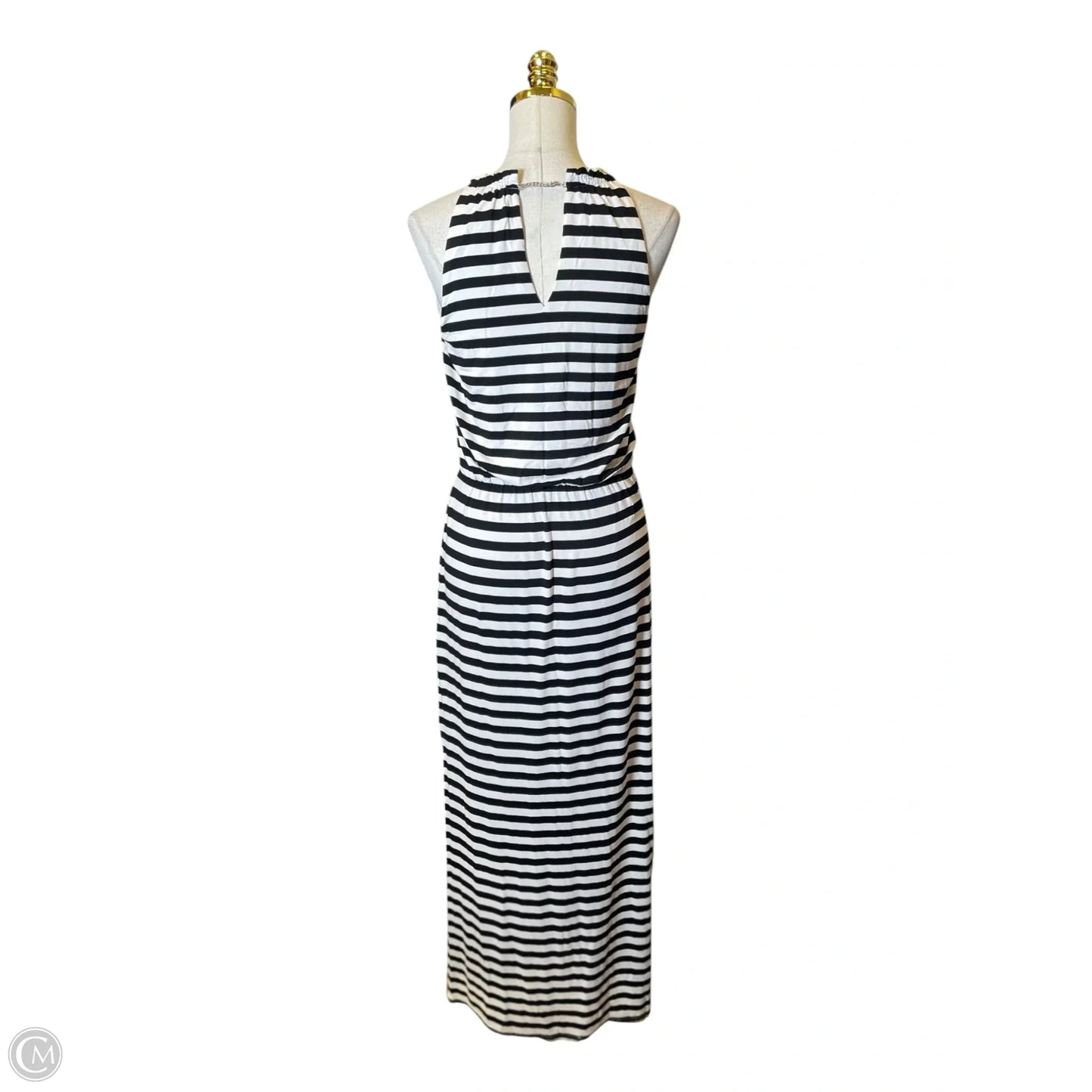 Dress Casual Maxi By White House Black Market In Black & White, Size: Xs