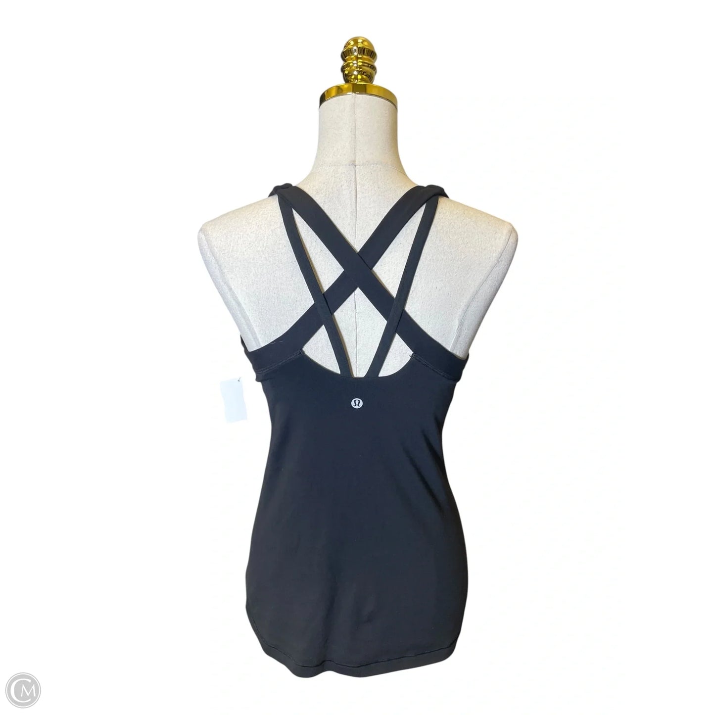 Athletic Tank Top By Lululemon In Black, Size: 8