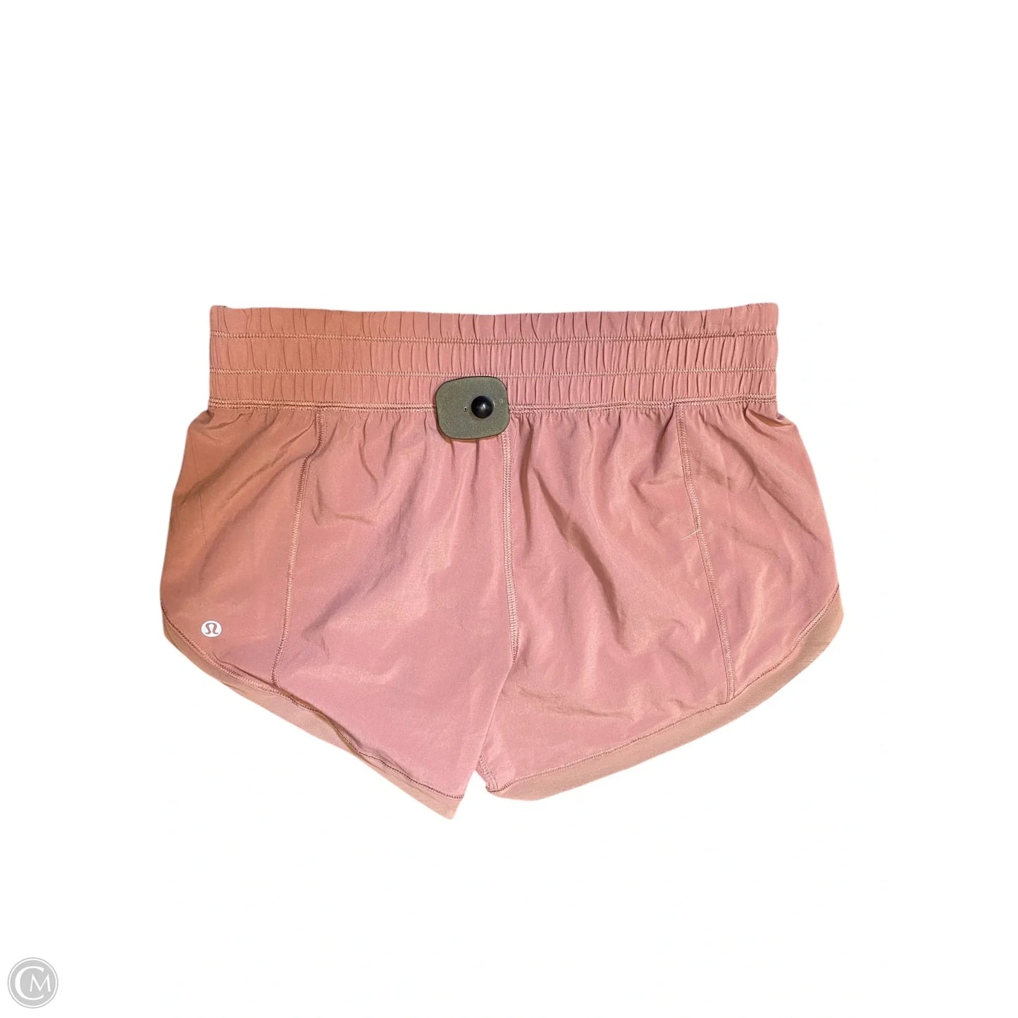 Athletic Shorts By Lululemon In Pink, Size: 6