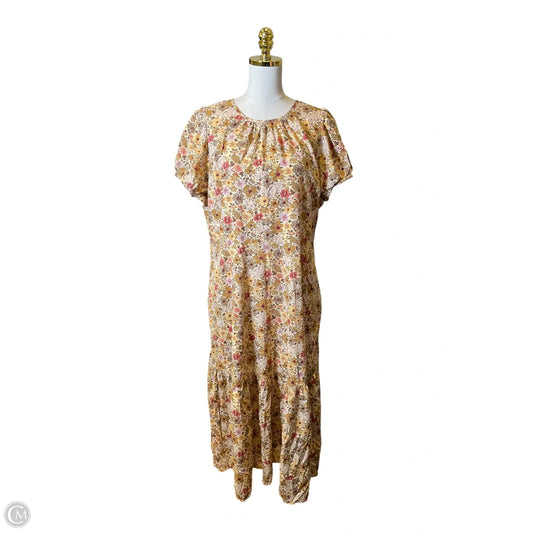Dress Casual Maxi By Madewell In Multi-colored, Size: 2x