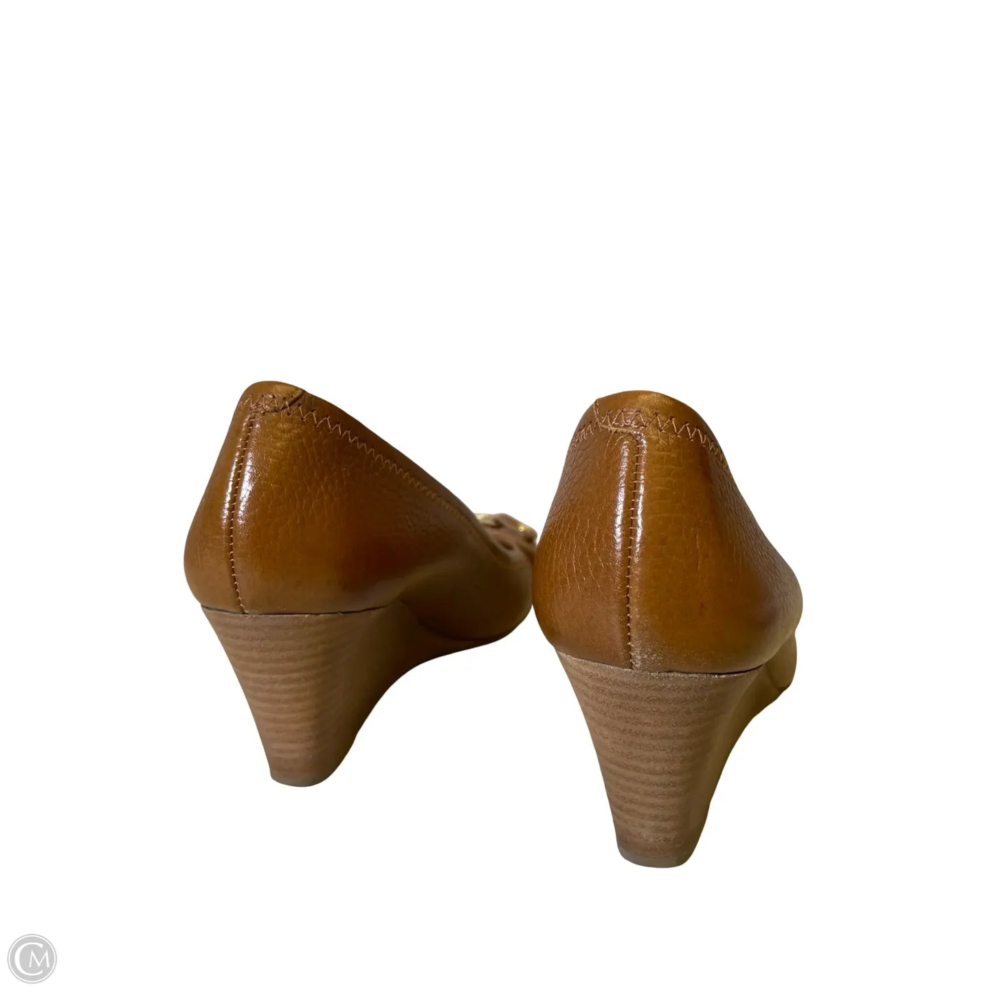 Shoes Designer By Tory Burch In Brown, Size: 8.5