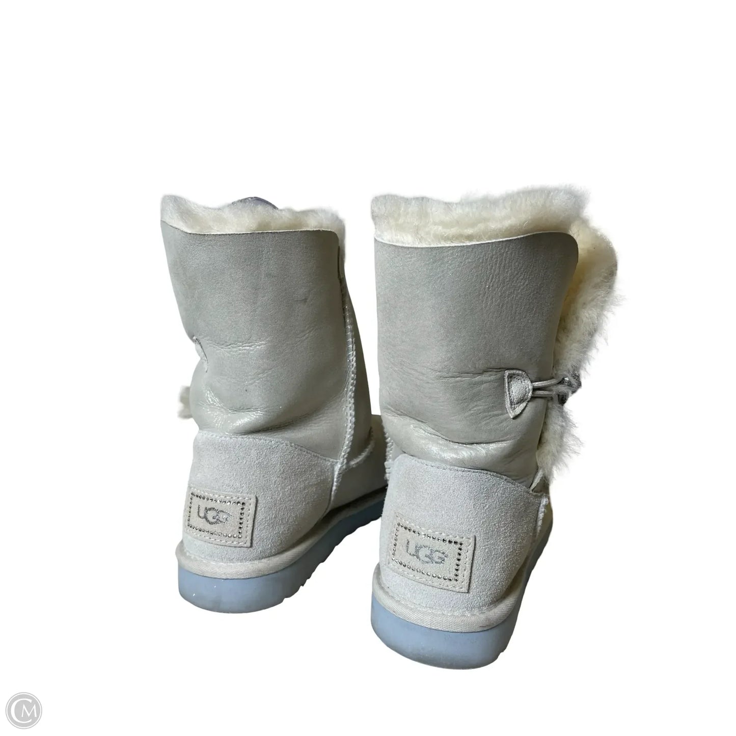 Boots Designer By Ugg In Grey, Size: 7