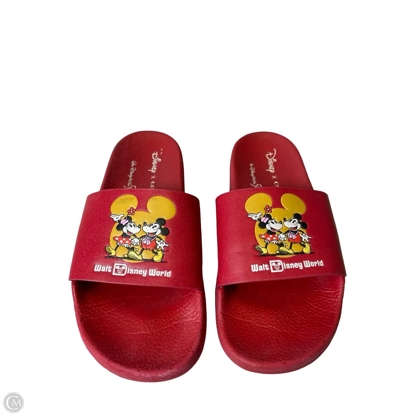 Sandals Designer By Coach In Red, Size: 7