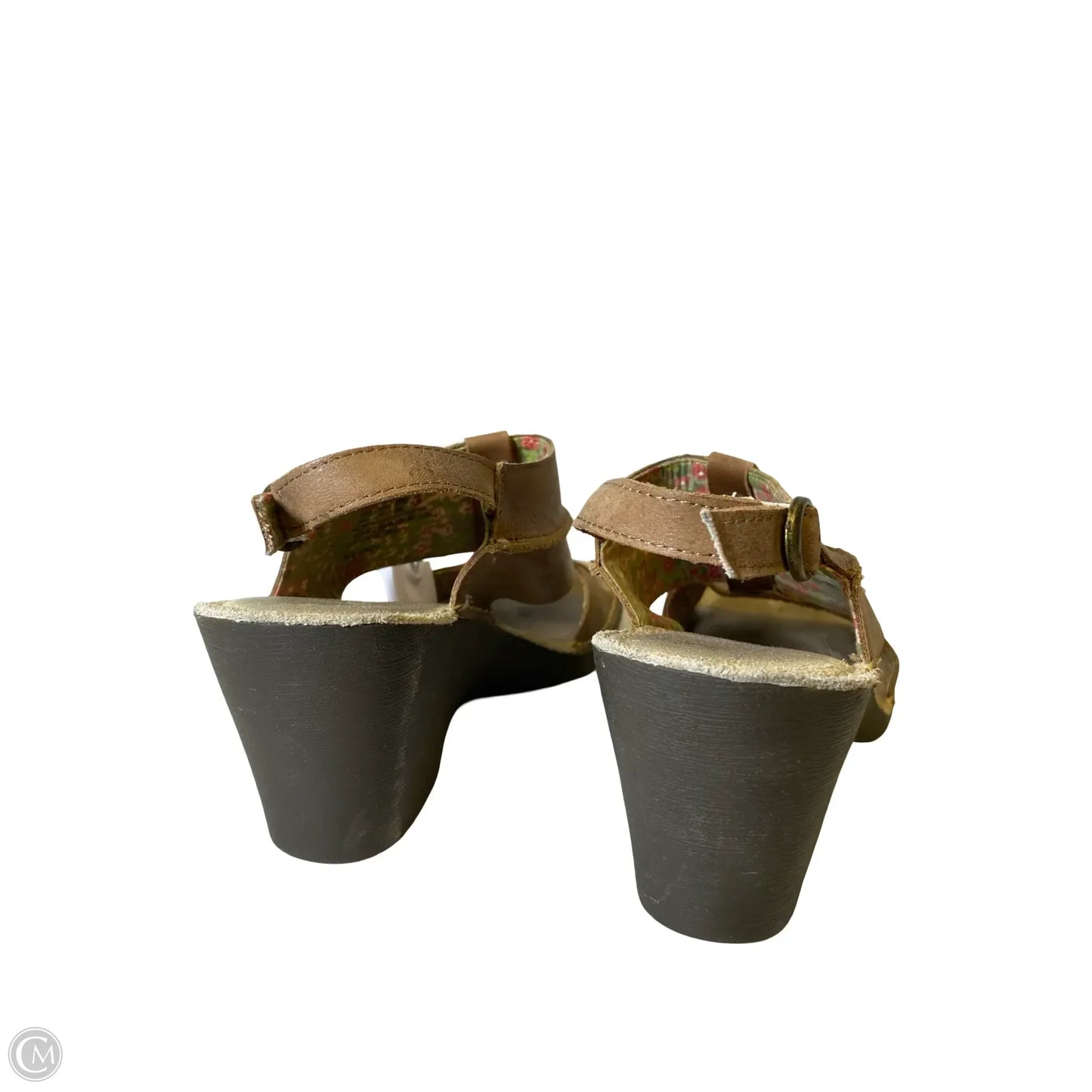 Shoes Heels Block By Hush Puppies In Brown, Size: 8