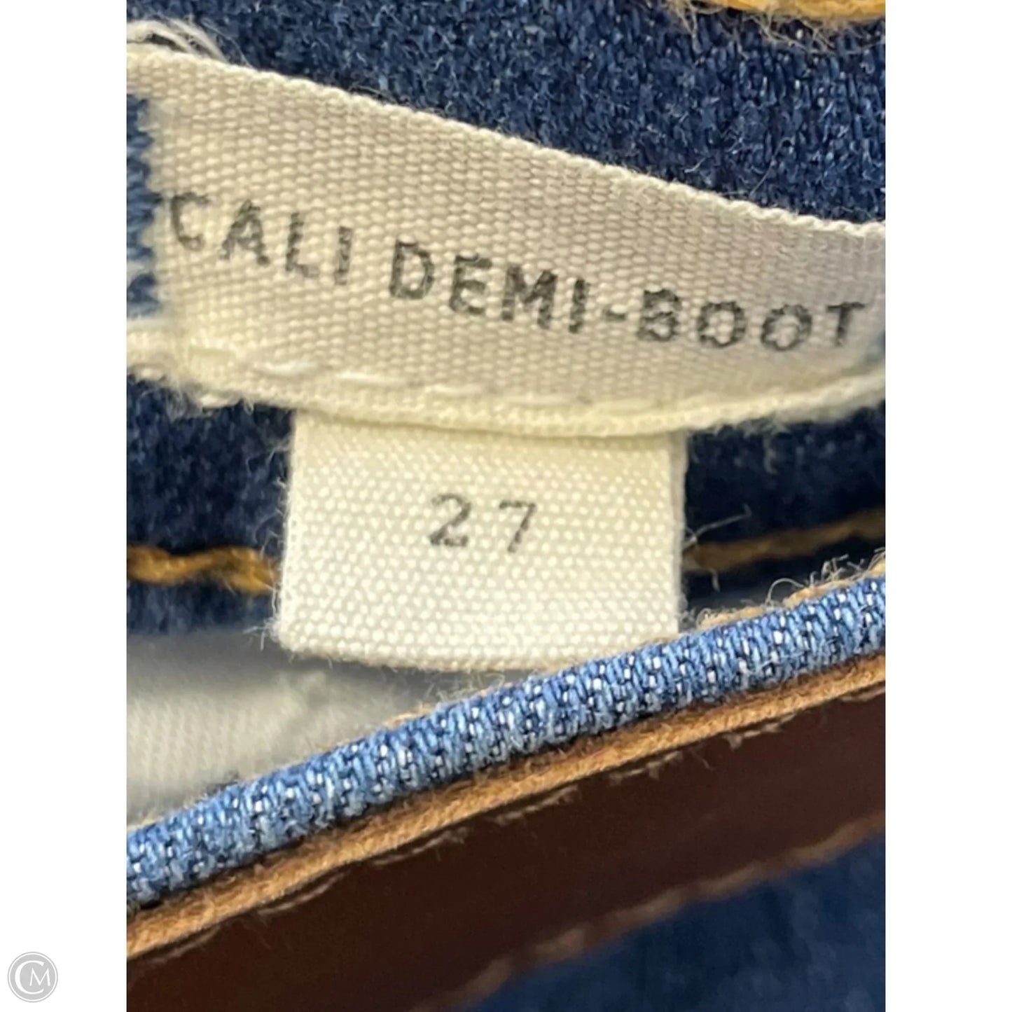 Jeans Straight By Madewell In Blue Denim, Size: 4