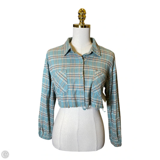 Top Long Sleeve By Blue Blush In Multi-colored, Size: S