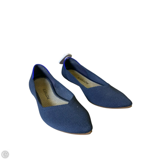 Shoes Flats By Rothys In Navy, Size: 7.5