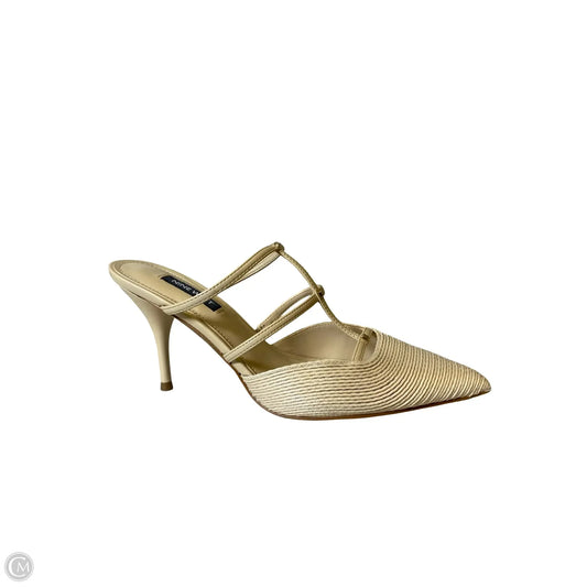Shoes Heels Stiletto By Nine West In Beige, Size: 6.5