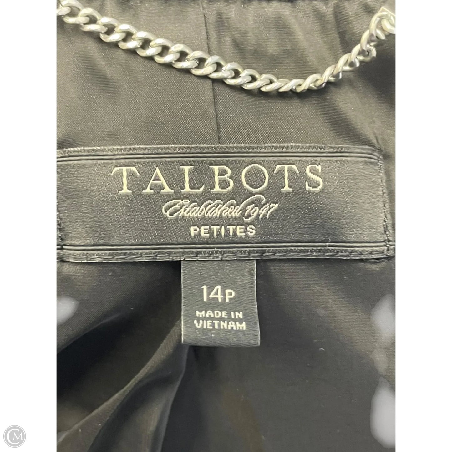 Blazer By Talbots In Black, Size: L