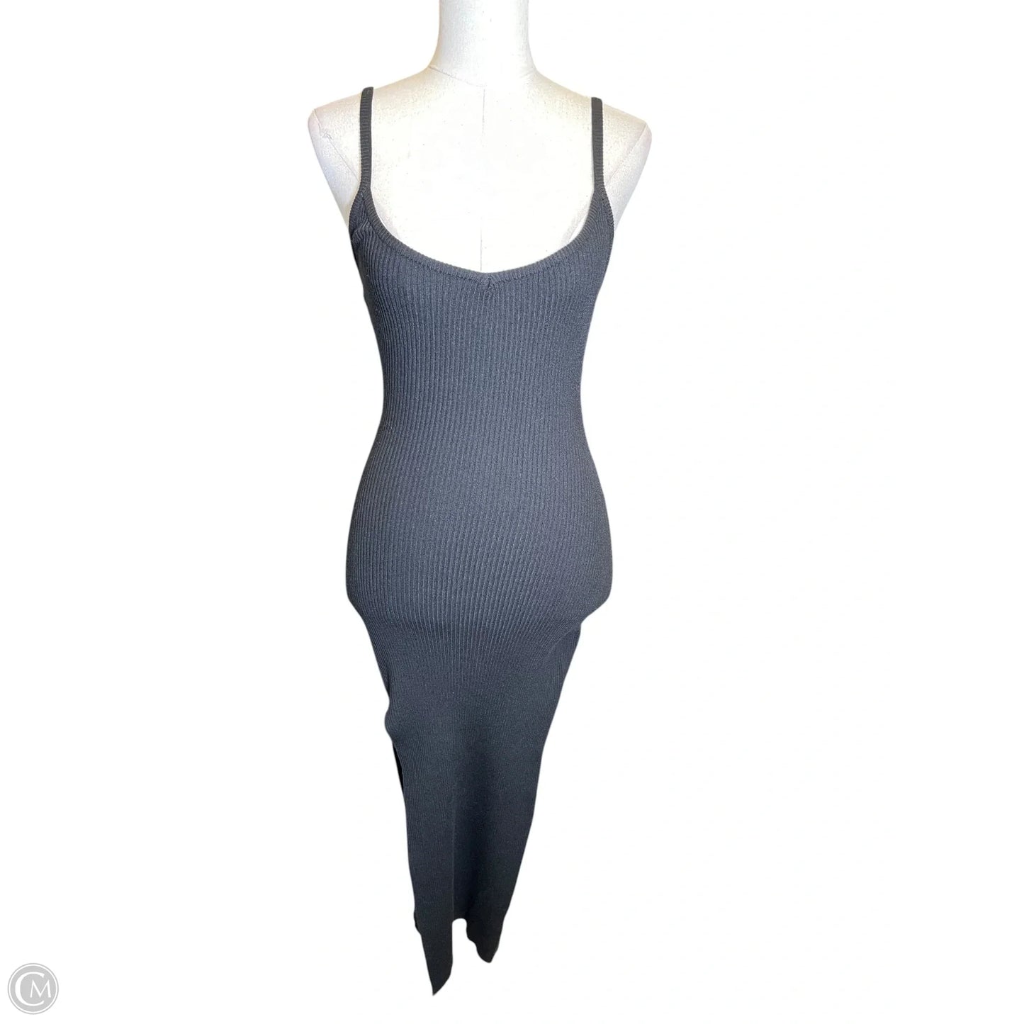 Dress Casual Midi By Clothes Mentor In Black, Size: M