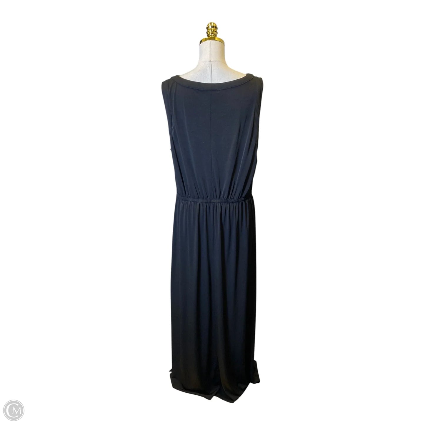 Dress Casual Maxi By Clothes Mentor In Black, Size: 2x