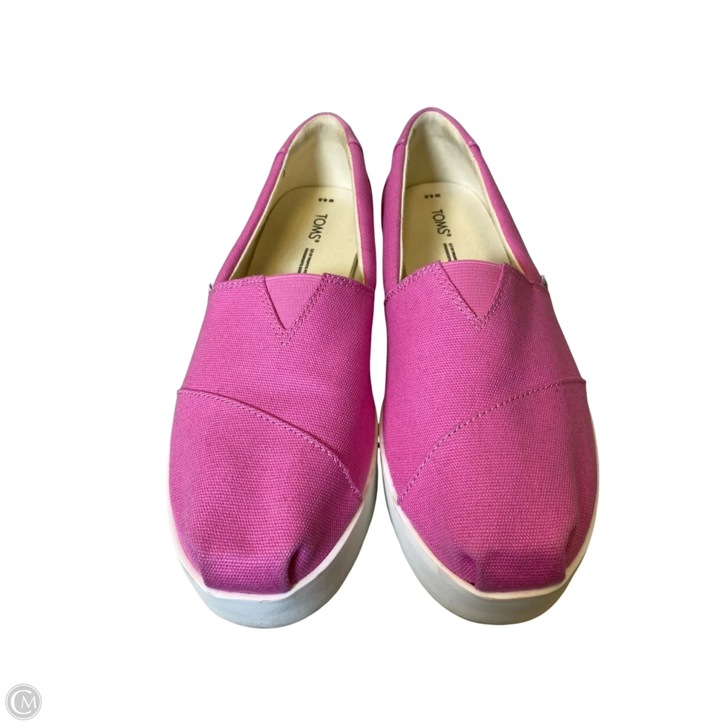 Shoes Heels Platform By Toms In Pink, Size: 8.5