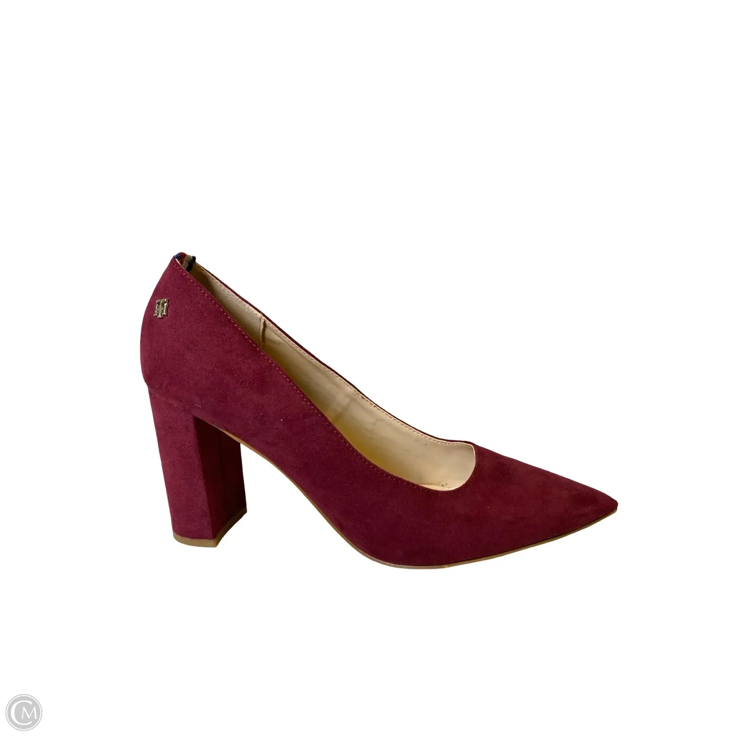 Shoes Heels Block By Tommy Hilfiger In Red, Size: 9