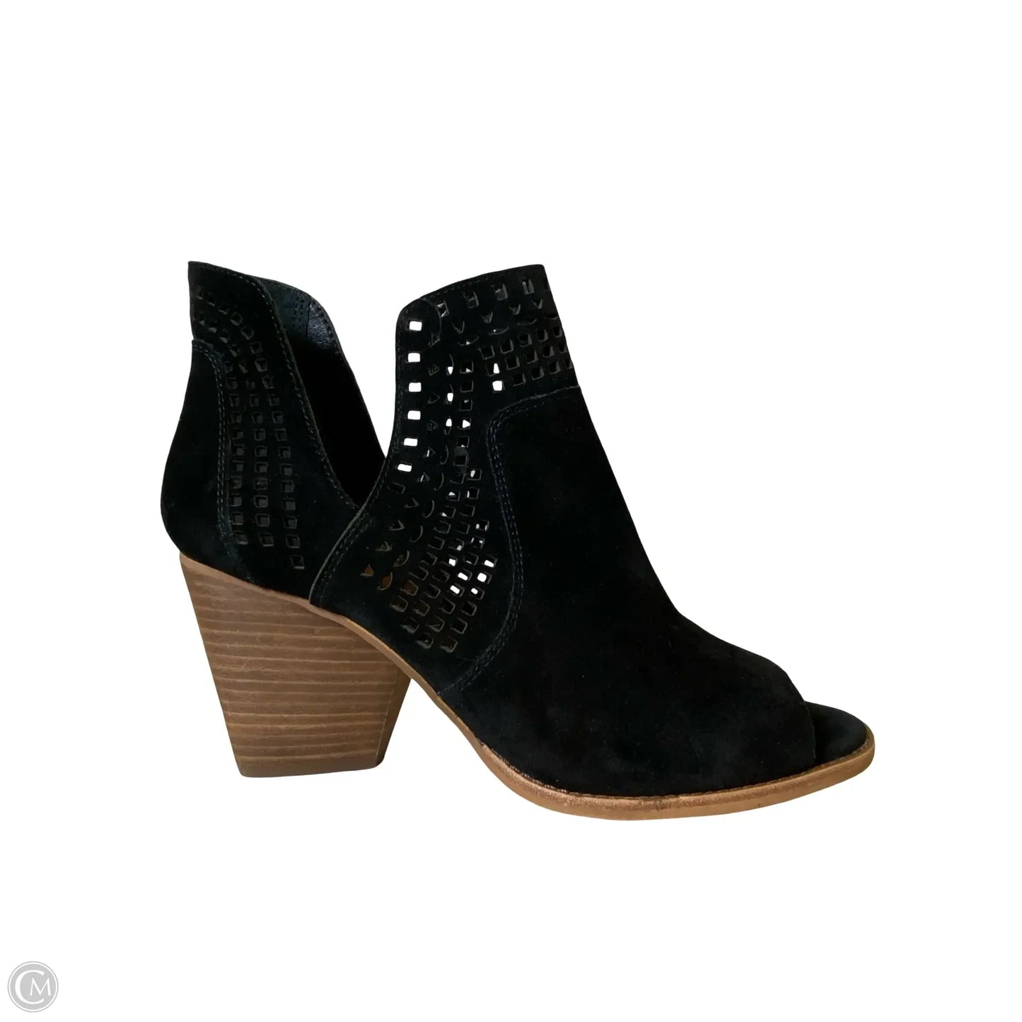 Shoes Heels Block By Gb In Black, Size: 9.5